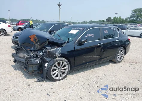 2013 Honda Accord Sport из США, поврежденный, VIN 1HGCR2F50DA143078